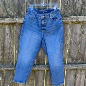 Old Navy High Rise OG Straight Mid Wash Jeans | 18